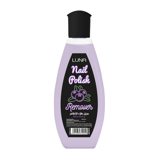 Luna Blue Berry Oval Nail Polish Remover - 100ml