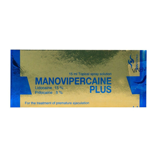 Manovipercain Plus Spray - 15ml