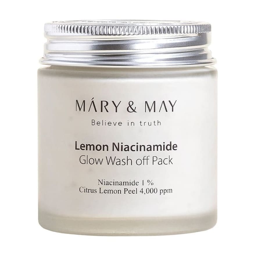 Mary & May Vegan Lemon Niacinamide Glow Face Mask - 125gm
