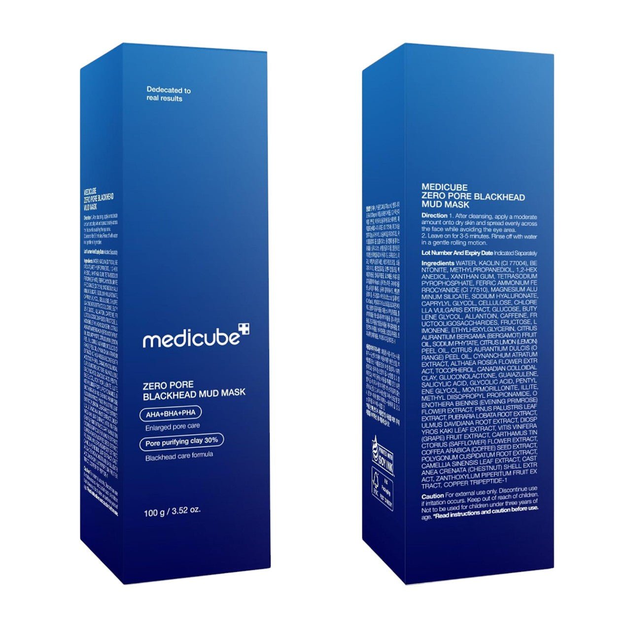 Medicube Zero Pore Blackhead Mud Mask - 100gm