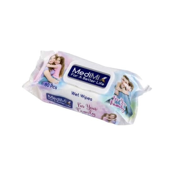 Medimix Family Wet Wipes - 80Pcs