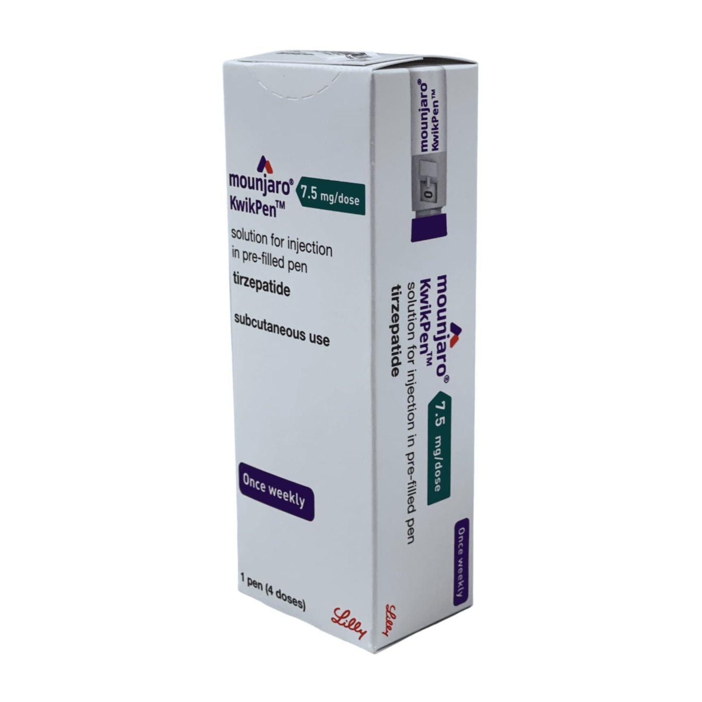 Mounjaro Kwikpen 7.5 Mg / 0.6 Ml x 4 Doses