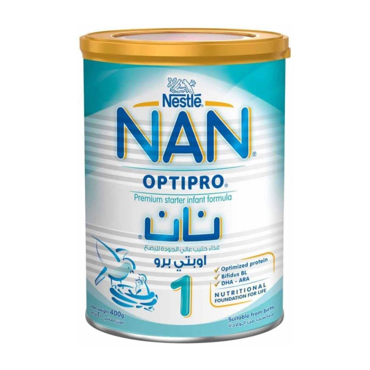 Nan 1 Baby Milk Formula - 400 gm