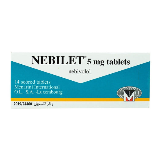 Nebilet 5 mg - 14 Tablets