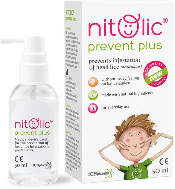Nitolic Prevent Plus Lice Spray- 50ml