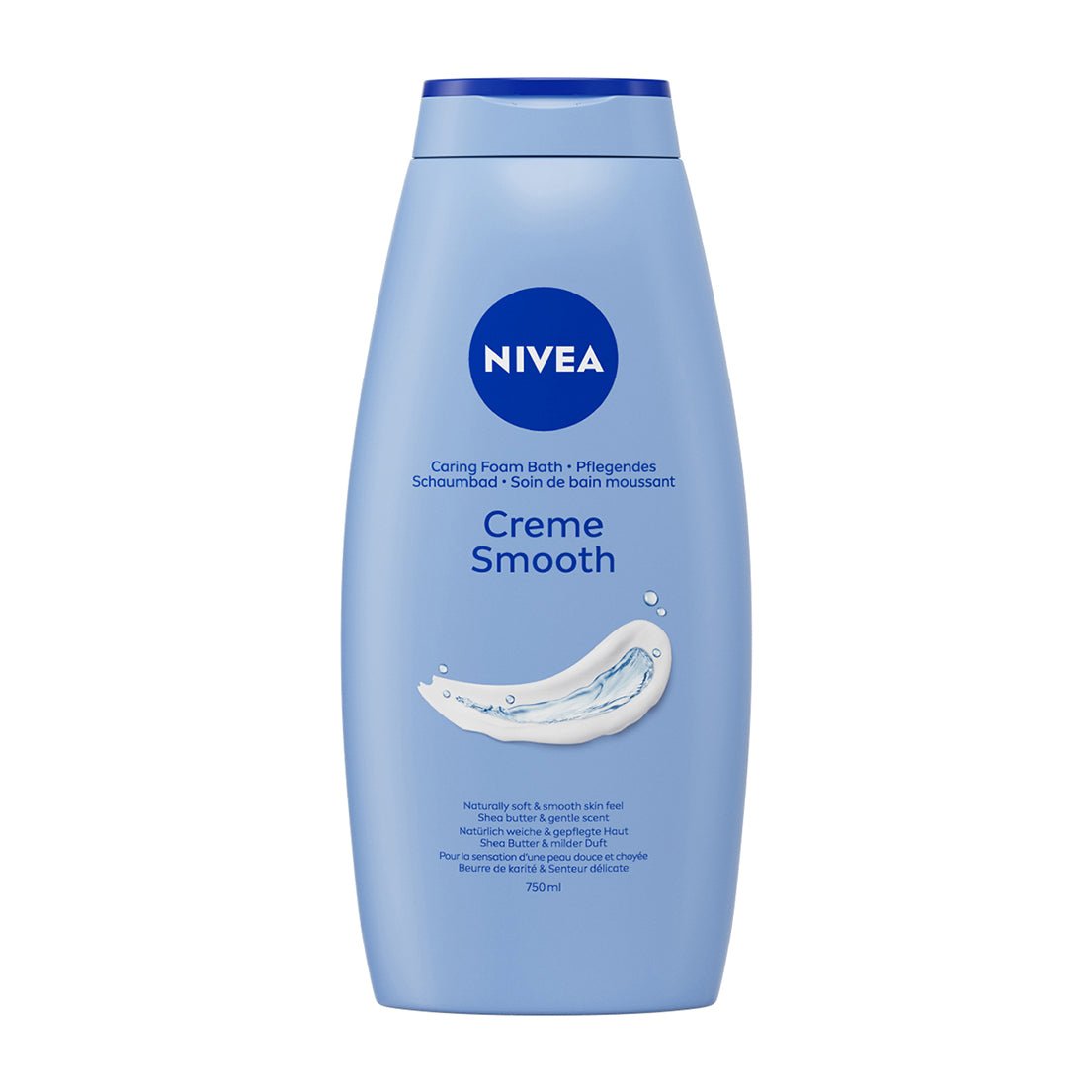 Nivea Creme Smooth Shower Cream - 750ml