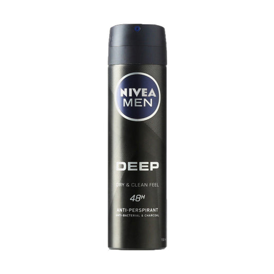 Nivea Men Deep Dark Wood Antiperspirant Spray - 150ml