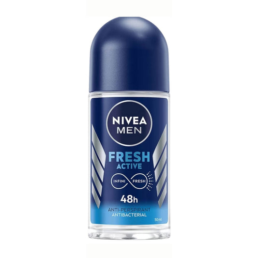 Nivea Men Offer 15%Off Fresh Active Roll-On Antiperspirant - 50ml
