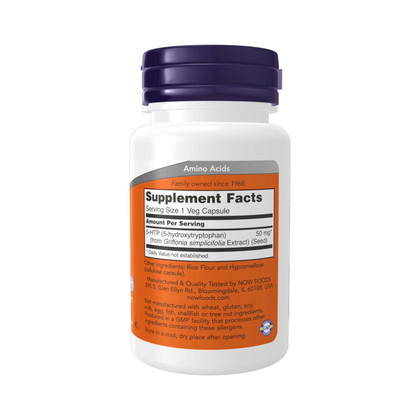 Now Foods 5-HTP 50 mg