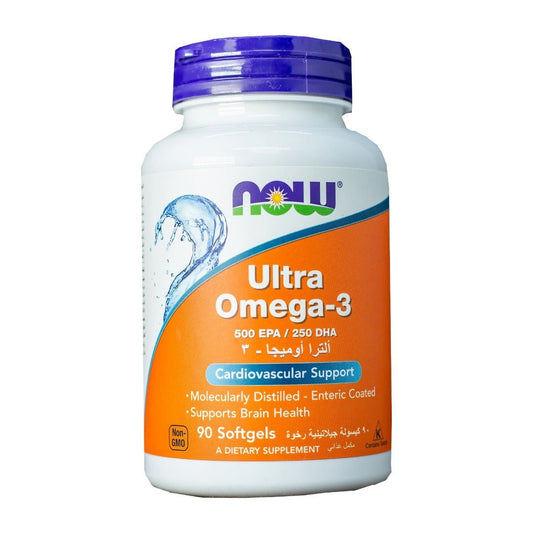 Now Ultra Omega 3 Fish Oil - 90 Capsules