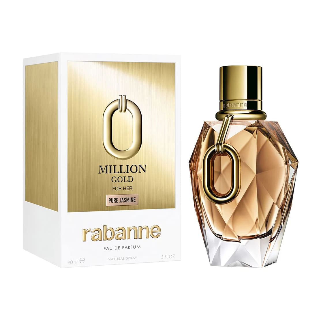 Paco Rabanne Million Gold Pure Jasmine EDP For Women - 90ml