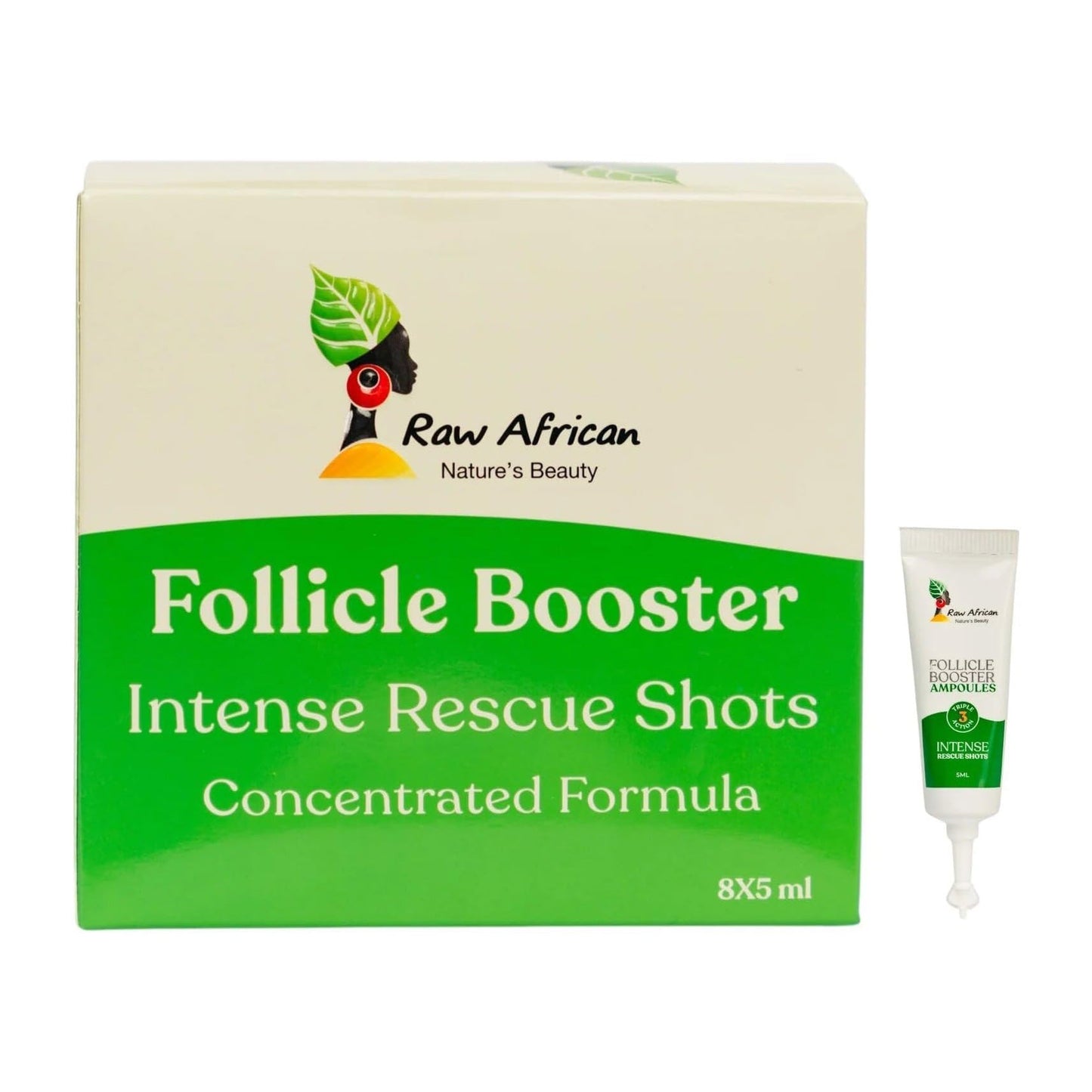 Raw African Follicle Booster Ampoules - 8x5ml