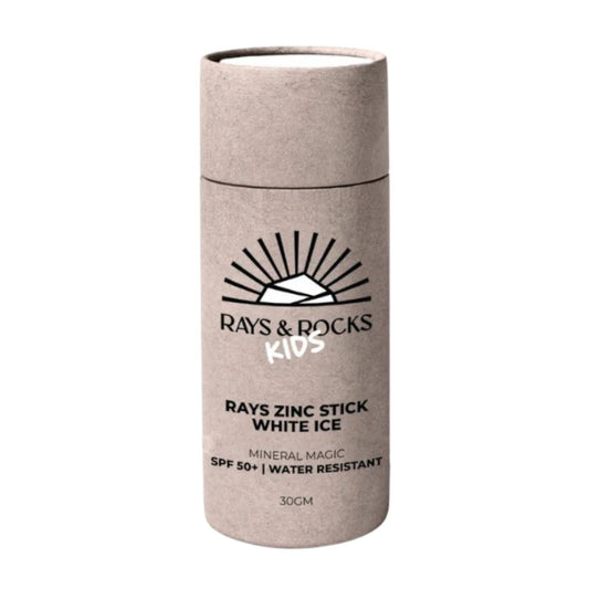 Rays & Rocks White Ice Colored Sunscreen Zinc Stick - 30gm