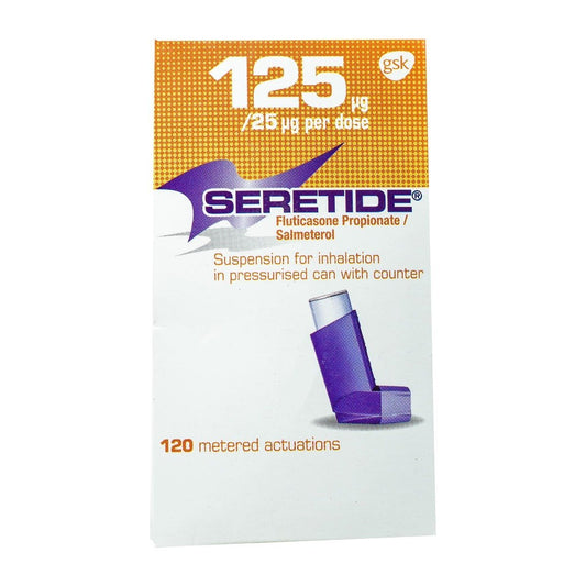 Seretide Evohaler 125 mcg-25 mcg - 120 Inhalations