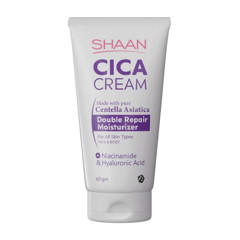 Shaan Cica Cream Face & Body Double Repair Moisturizer - 60gm