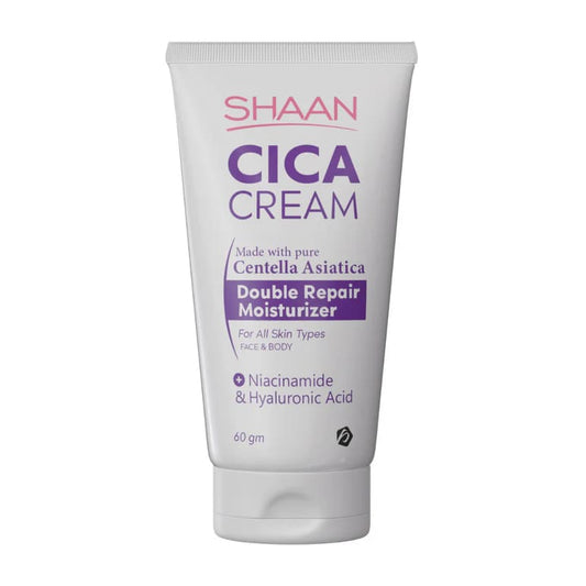 Shaan Cica Cream Face & Body Double Repair Moisturizer - 60gm