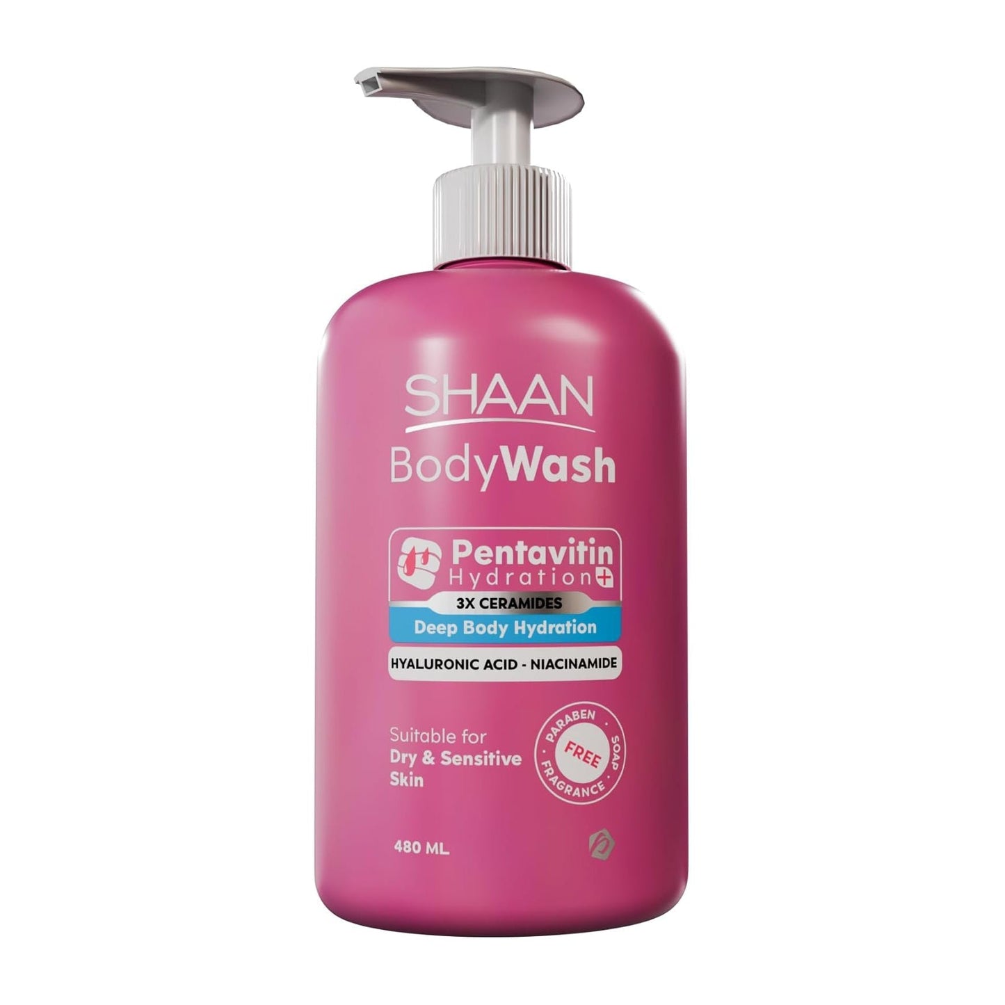 Shaan Tulip Rose Body Wash - 480ml