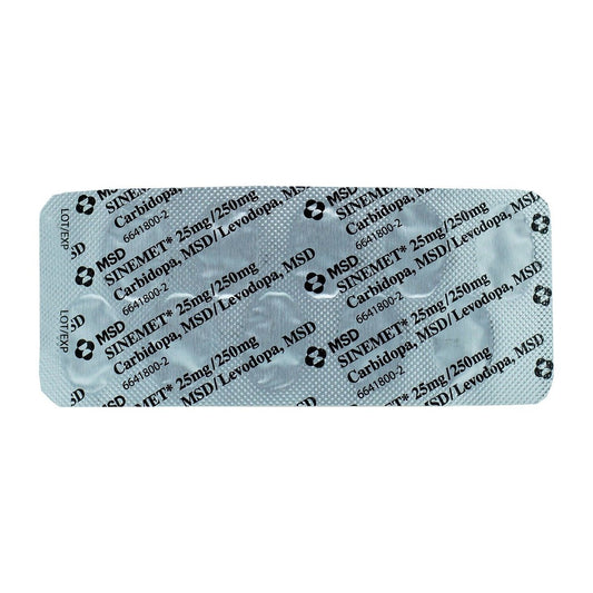 Sinemet 25 mg-250 mg - 20 Tablets