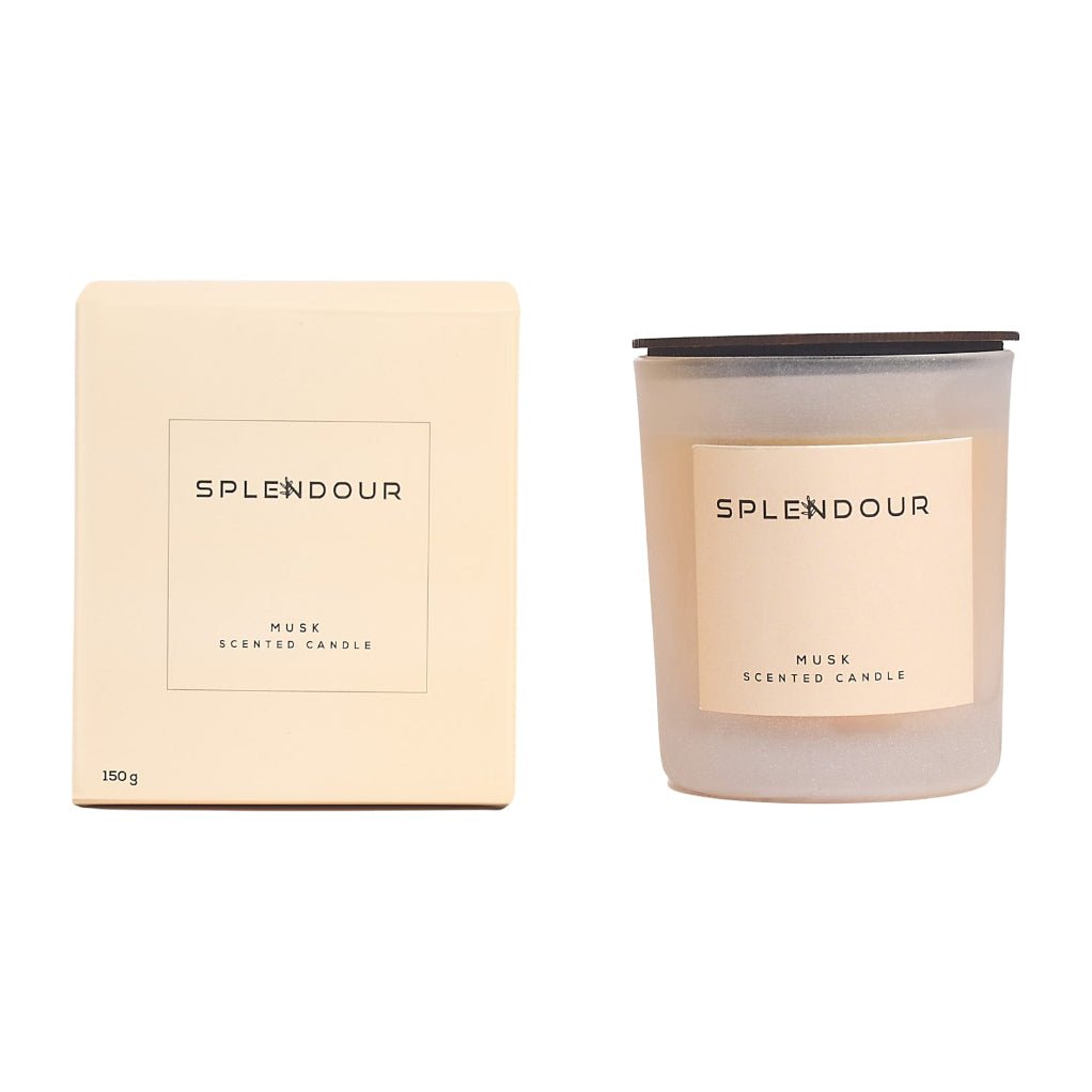Splendour Musk Scented Candle - 150gm