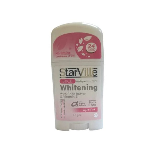 Starville Light Pink Whitening Anti Perspirant Stick - 60gm