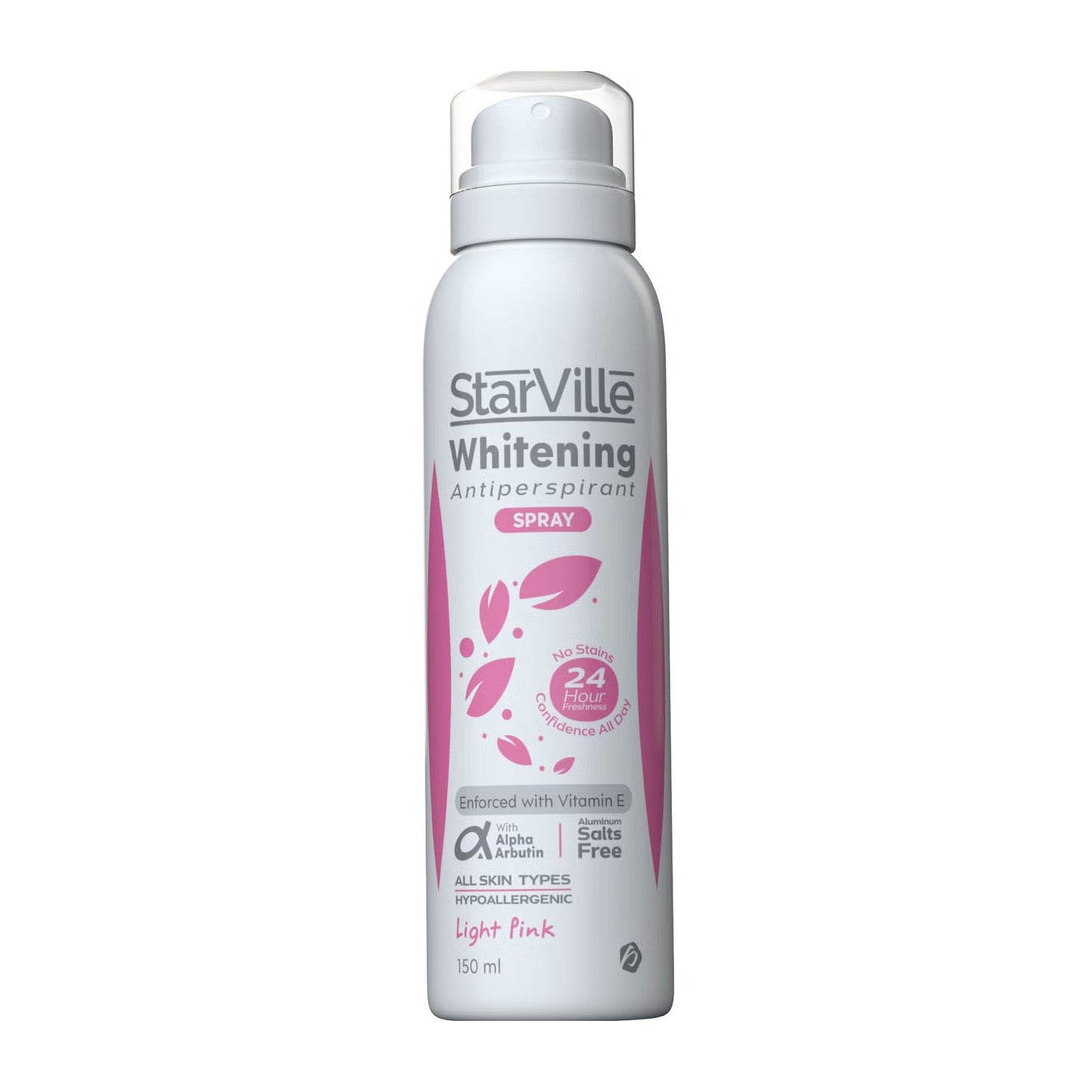 Starville Whitening Light Pink Antiperspirant Spray - 200ml