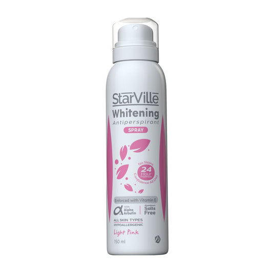Starville Whitening Light Pink Antiperspirant Spray - 200ml