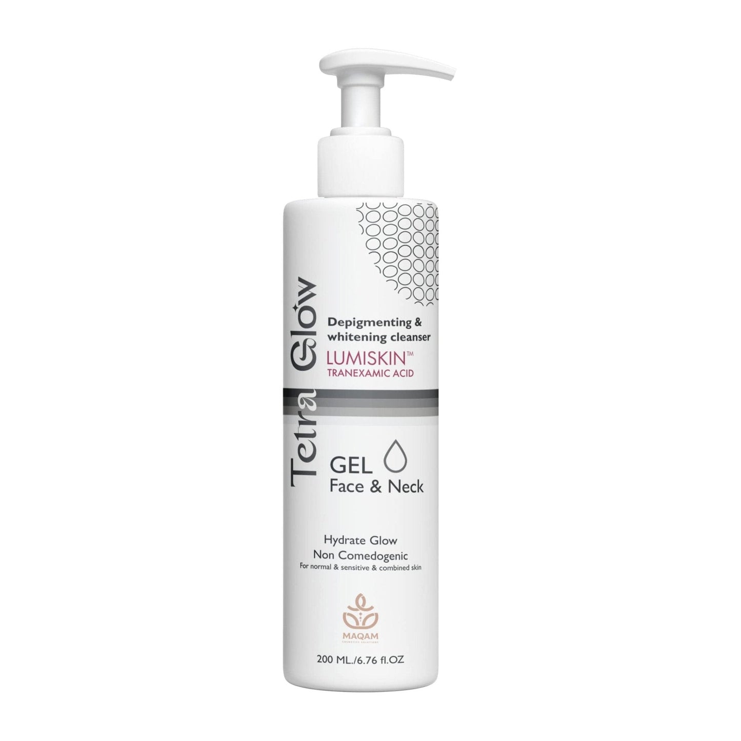 Tetra Glow Depigmenting & Whitening Gel Cleanser - 200ml
