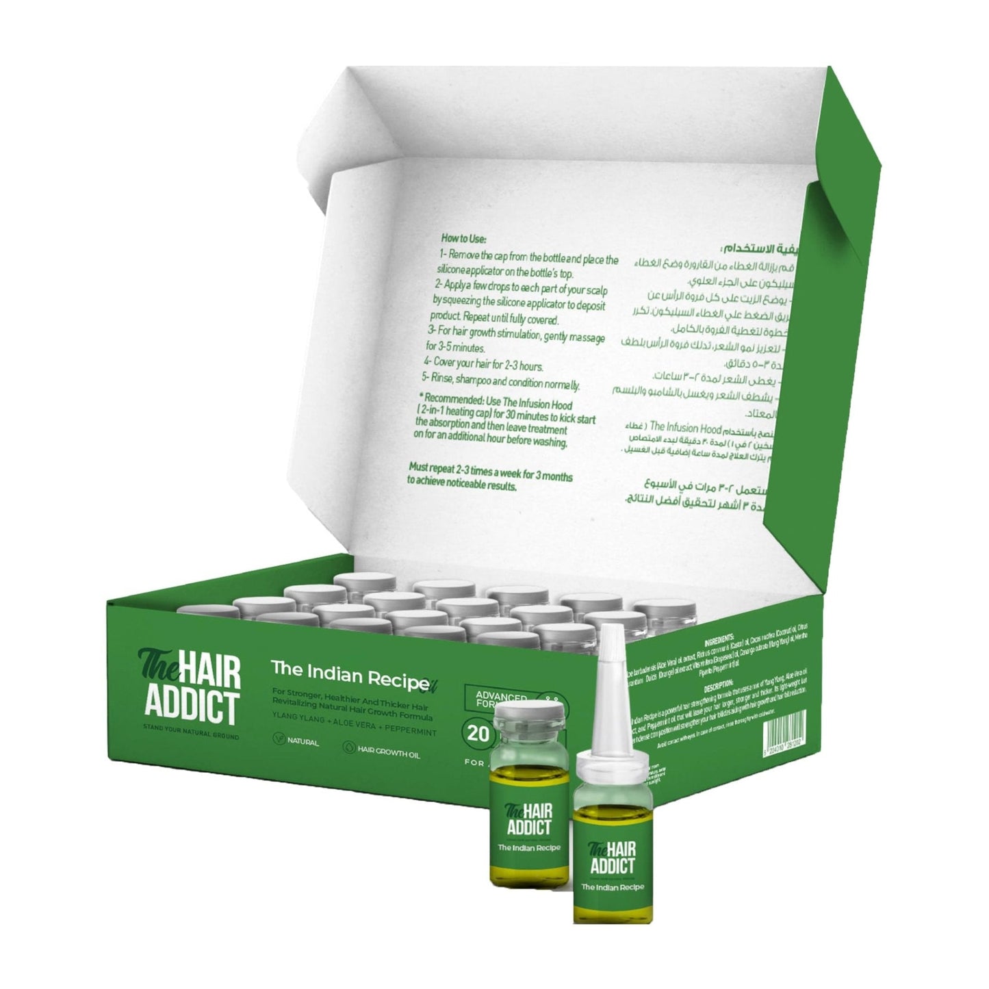 The Hair Addict The Indian Recipe 10ml