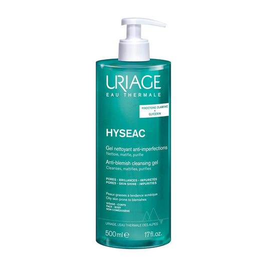Uriage Hyseac Cleansing Gel - 500ml