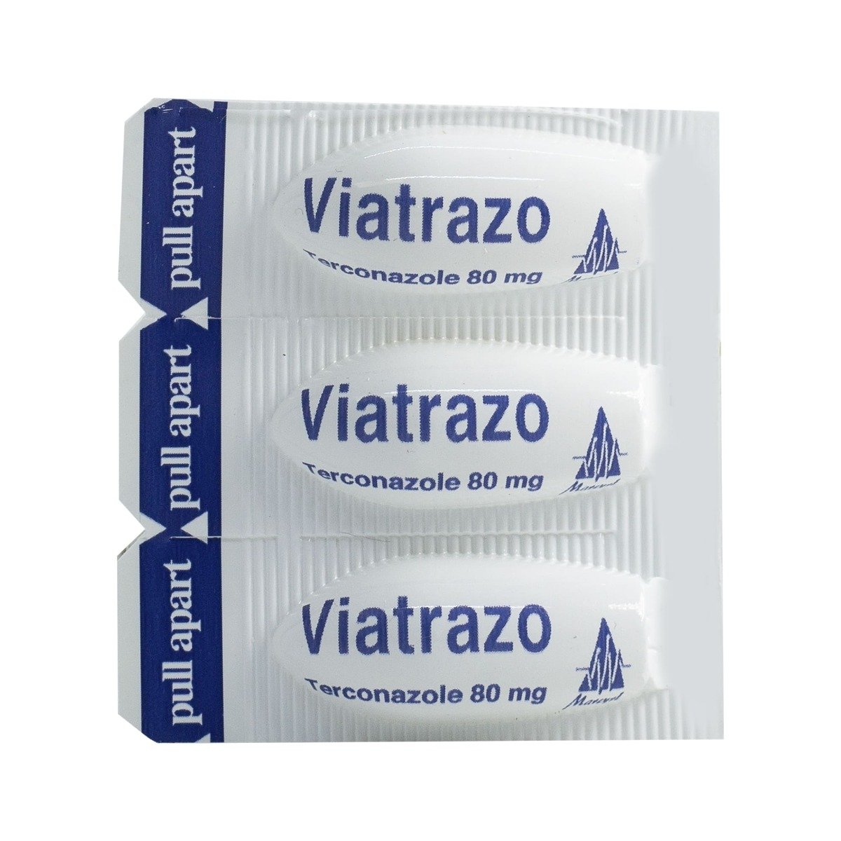 Viatrazo 80 mg - 3 Vaginal Suppositories