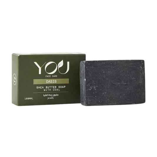You Face Care Oasis Shea Butter With Coal Soap - 100gm