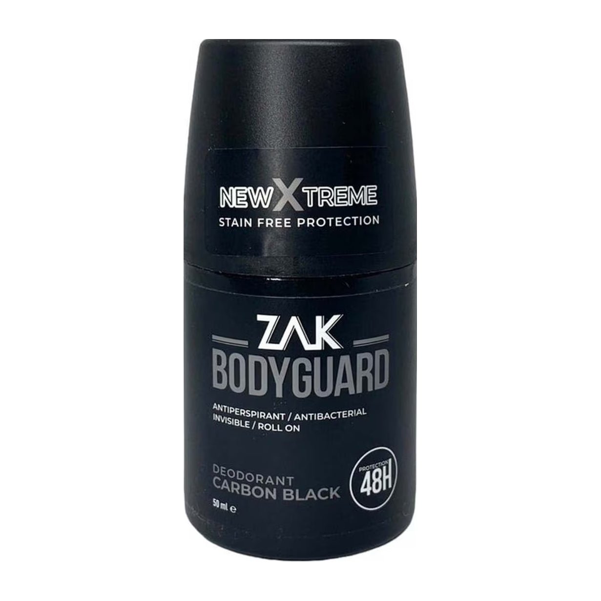 Zak Body Guard Carbon Black Antiperspirant Deodorant Roll On - 50ml