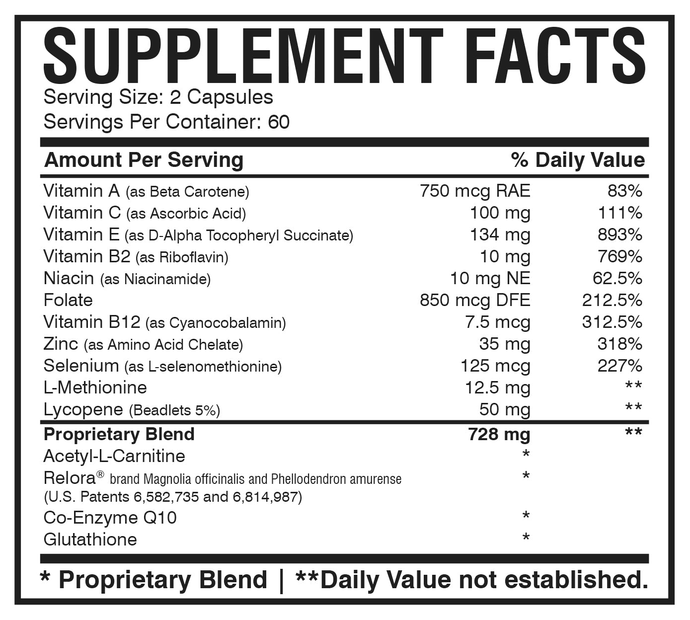 MFS Plus – Male Fertility – 120 Caps