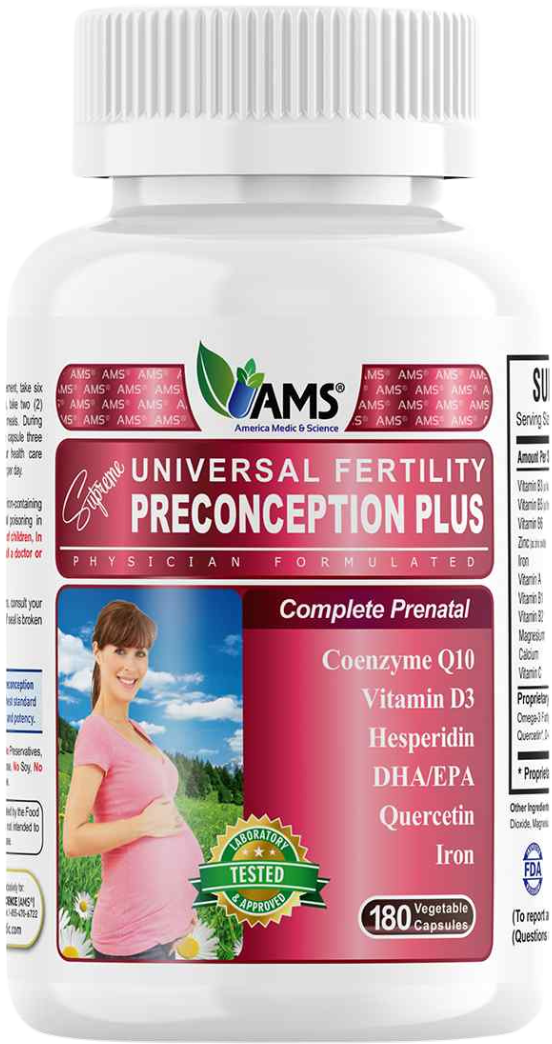 Pre-Conception Plus 180 Vegetarian Capsules