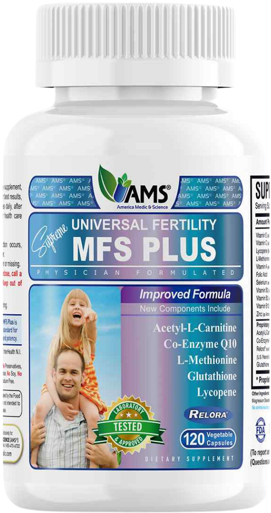 MFS Plus – Male Fertility – 120 Caps