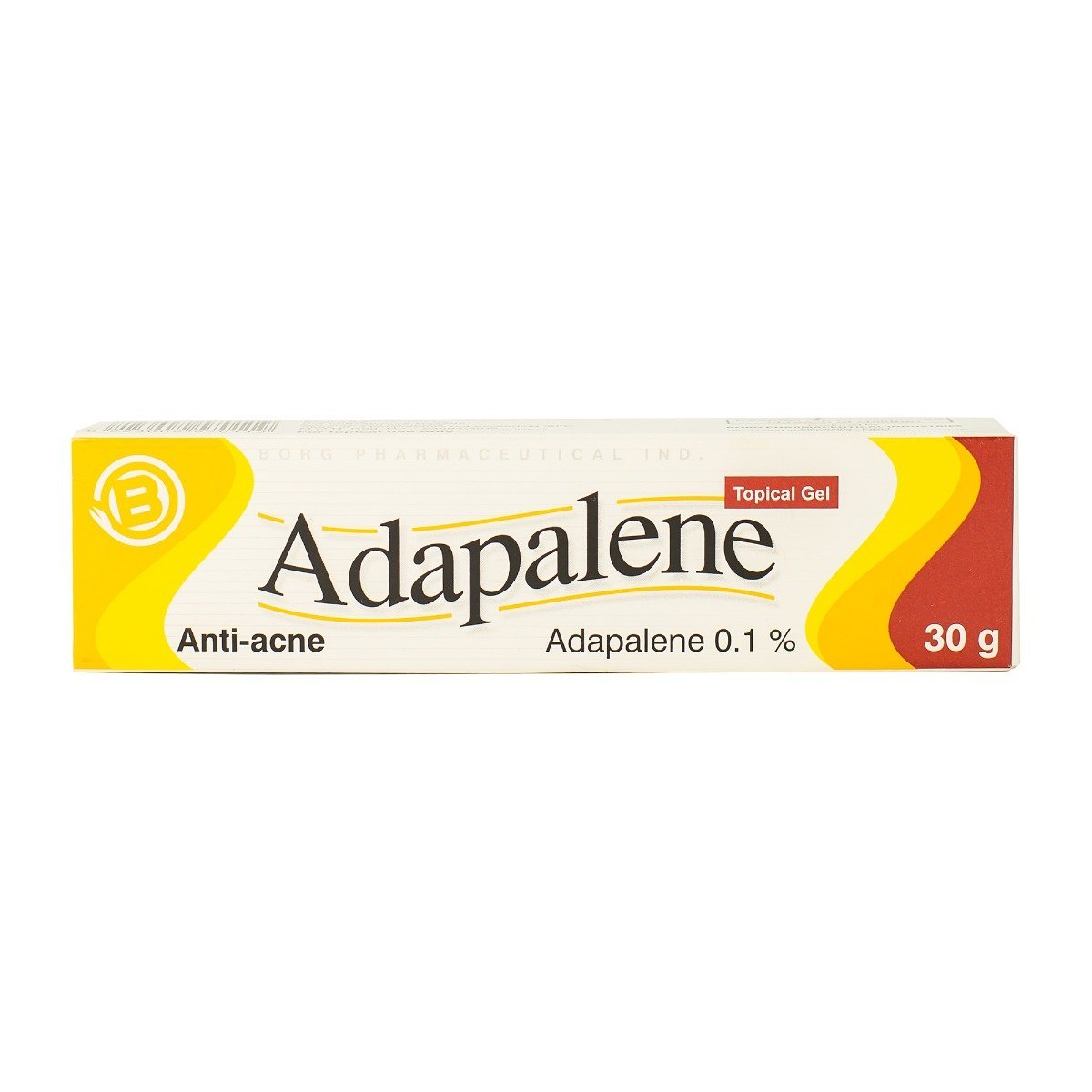 Adapalene 0.1% Gel - 30gm