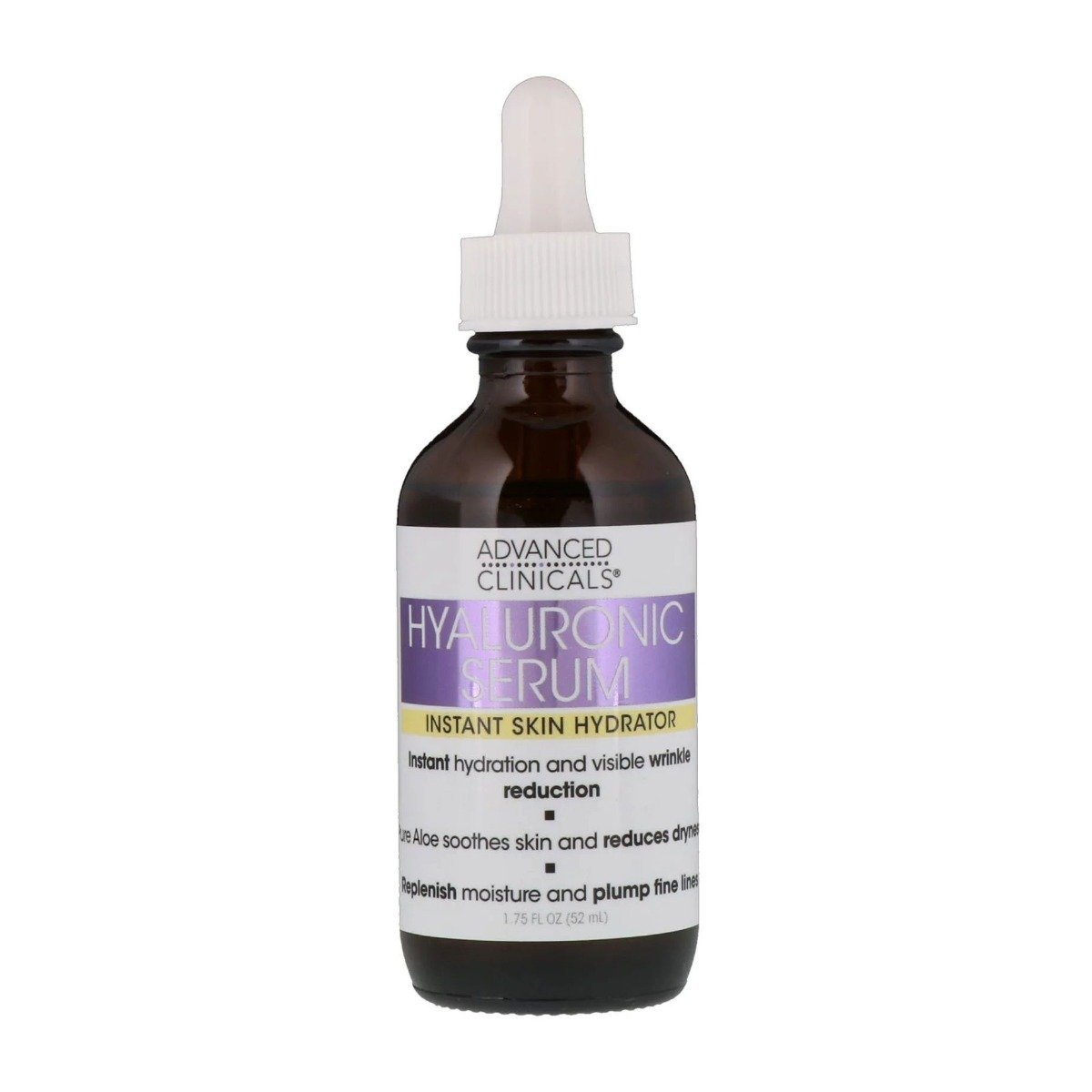 Advanced Clinicals Hyaluronic Serum - 52ml