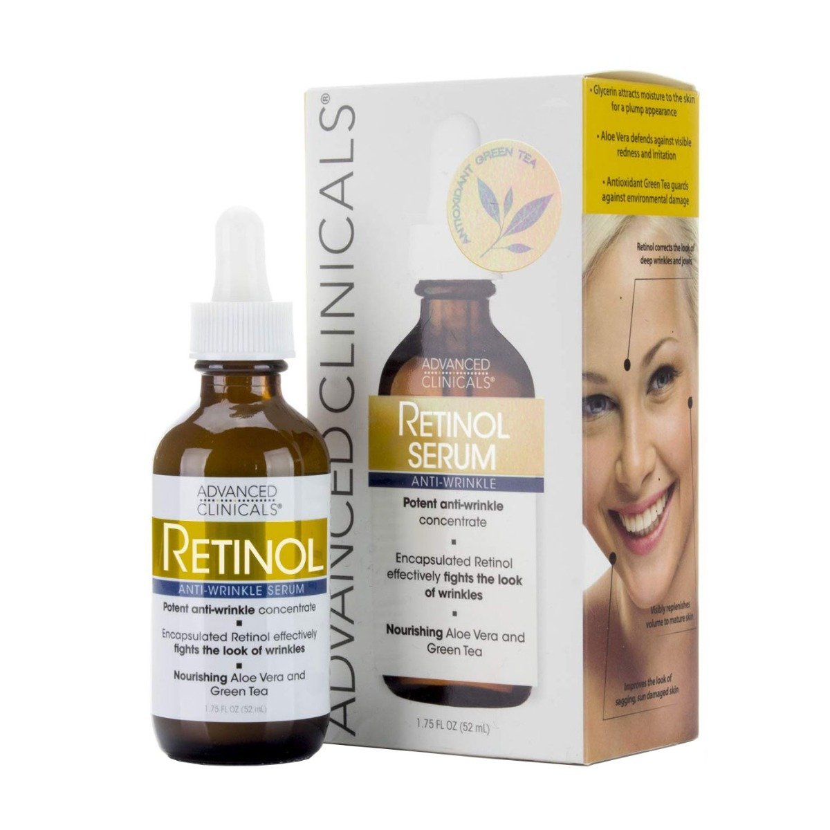 Advanced Clinicals Retinol Serum - 52ml