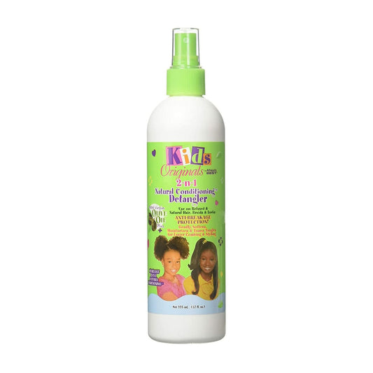 Africas Best 2-N-1 Natural Conditioning Detangler - 355ml