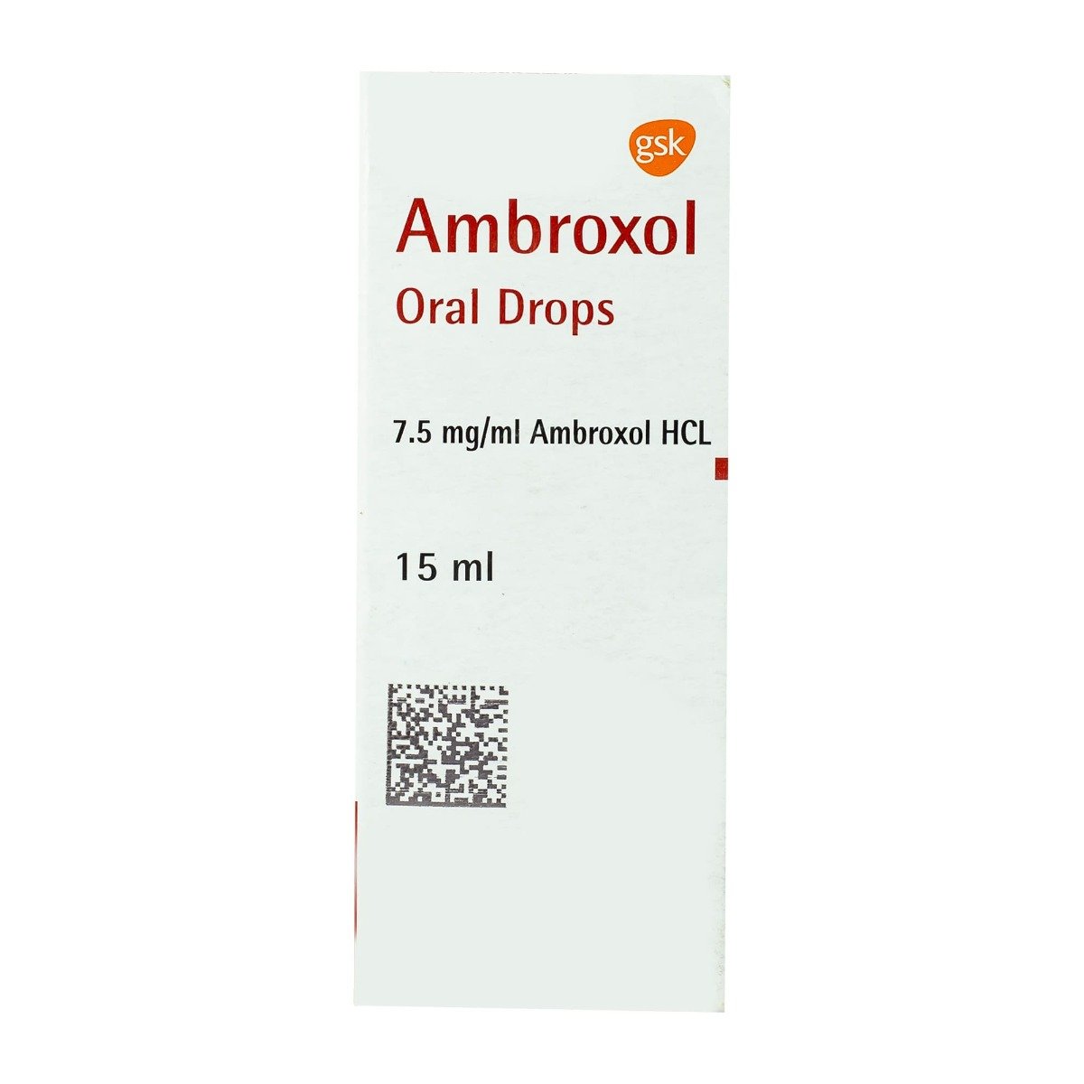 Ambroxol 750 mg-100 ml Oral Drops - 15 ml