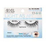 Ardell Light As Air Eyelashes + Bonus Duo Adhesive - 522