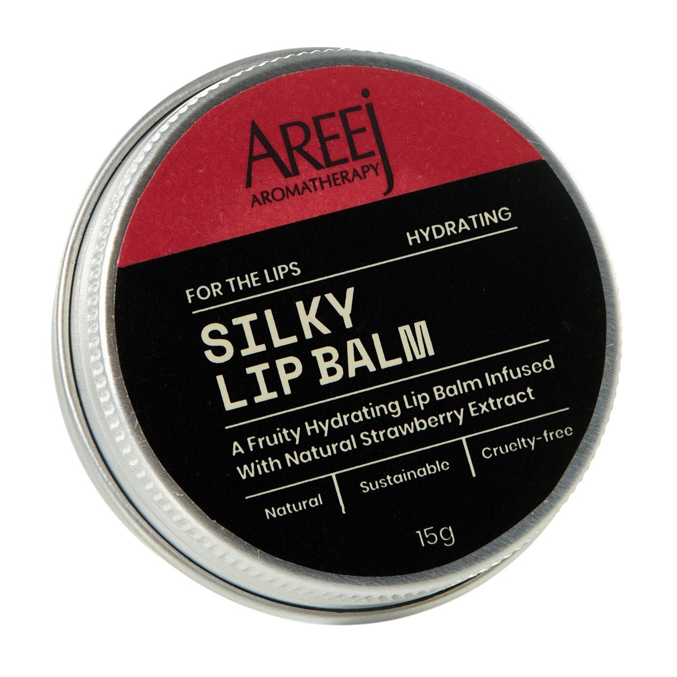 Areej Silk Strawberry Lip Balm - 15gm