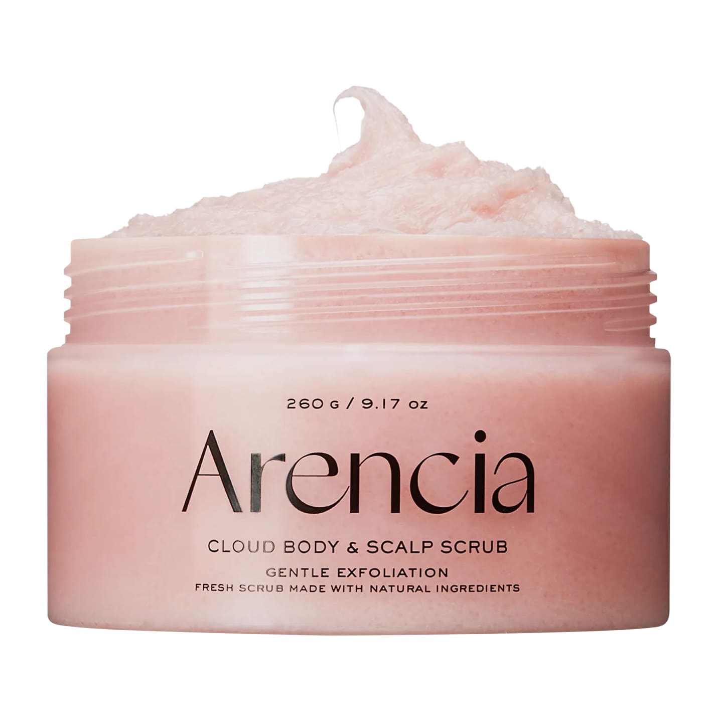 Arencia Fresh Cloud Sea Salt Body & Scalp Scrub Lavender and Pear - 260gm