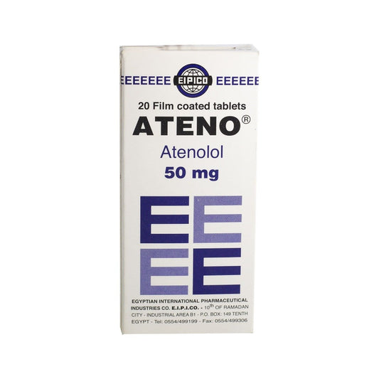 Ateno 50 mg - 20 Tablets