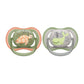 Avent Ultra Air Animals Pacifier 6-18m - Turtle & Whale