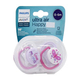 Avent Ultra Air Happy Pacifier 0-6m