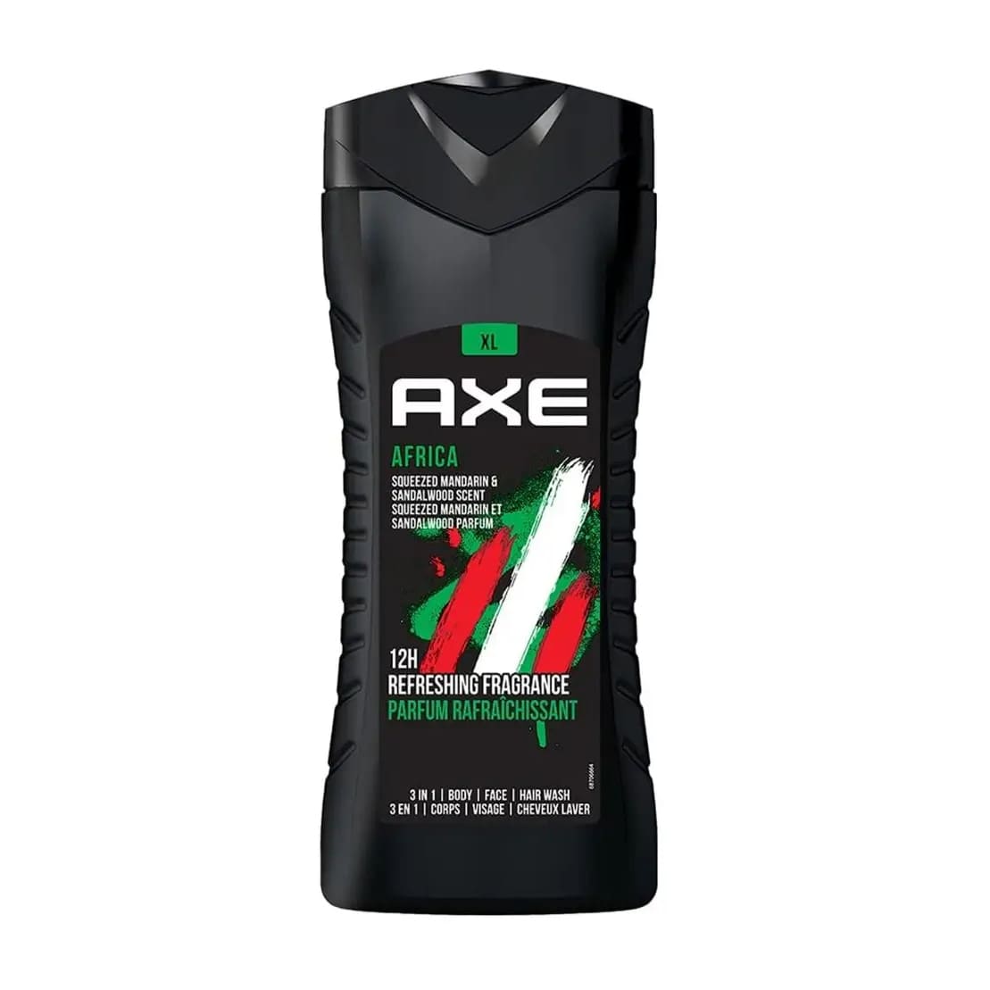 Axe Africa 3 In 1 Body, Face and Hair Wash - 400ml