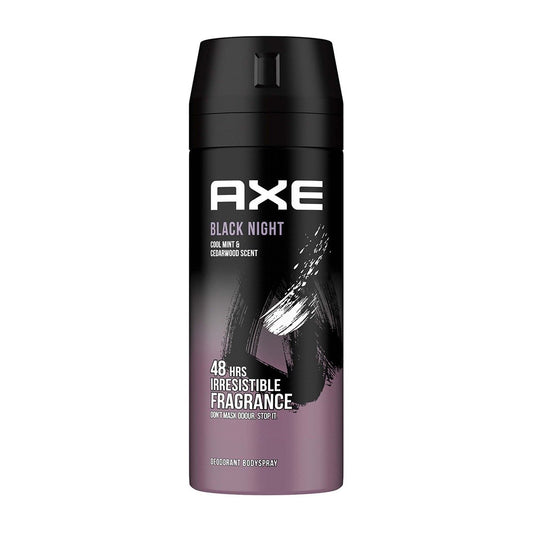Axe Black Night Cool Mint & Cedarwood Scent Deodorant Body Spray - 150ml