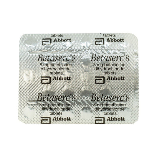 Betaserc 8 mg - 100 Tablets
