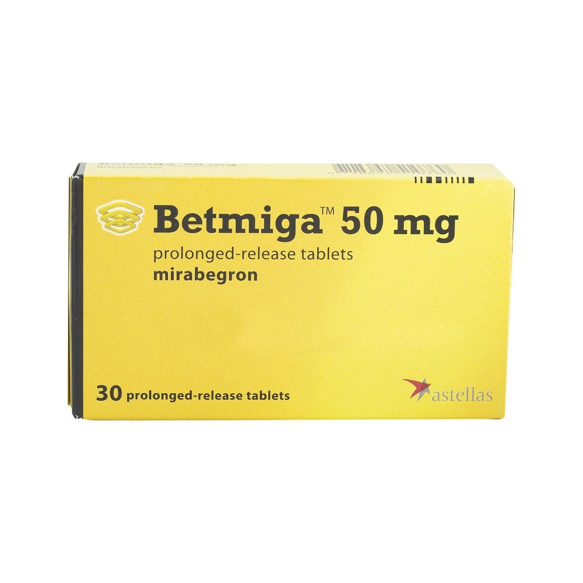 Betmiga 50 mg - 30 Tablets